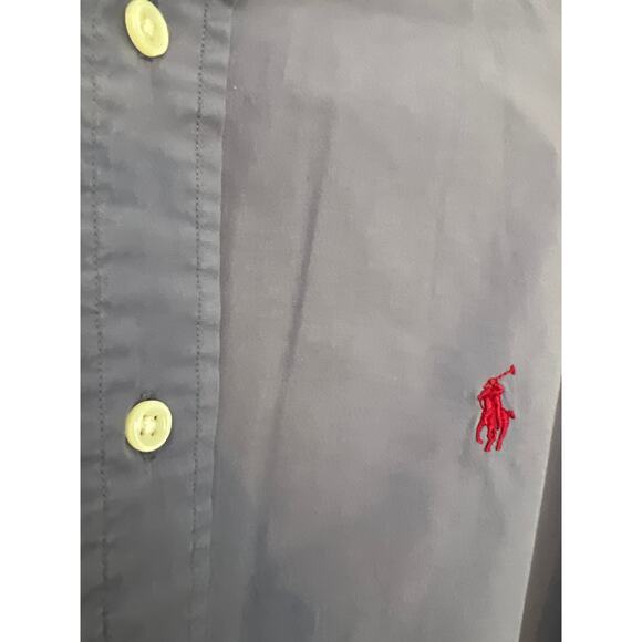 Ralph Lauren‎ purple Blake button down LG pony preppy - Picture 2 of 6